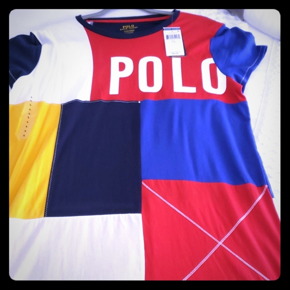 Ralph Lauren  Blue Lable Polo Mini T-Shirt Dress